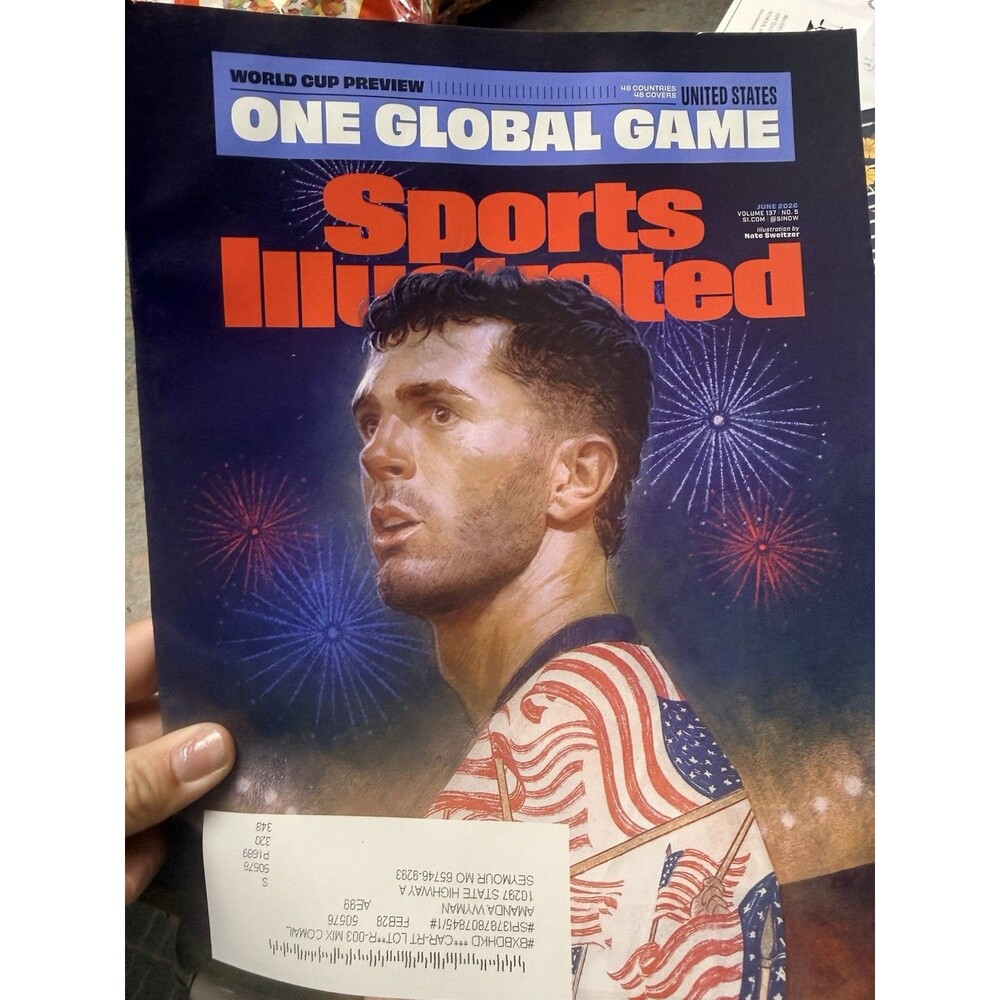 UNITED STATES ONE GLOBAL GAME WORLD CUP PREVIEW SPORTS ILLUSTRATED JUNE 2026